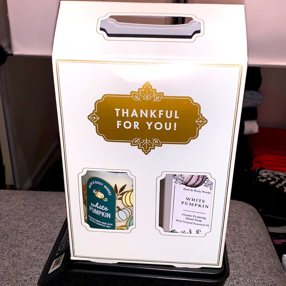 Bath & Body Works White Pumpkin Gift Set
